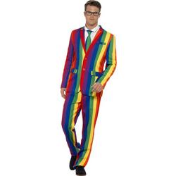 Over the Rainbow Regenboog kostuum 3-delig | maat M